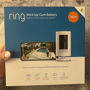 Ring stick up camera NWT